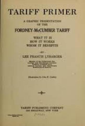 Fordney-McCumber Tariff
