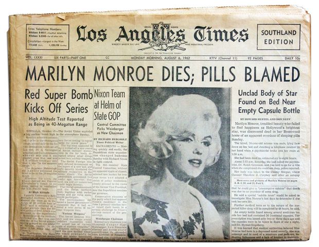 Marilyn Monroe Death