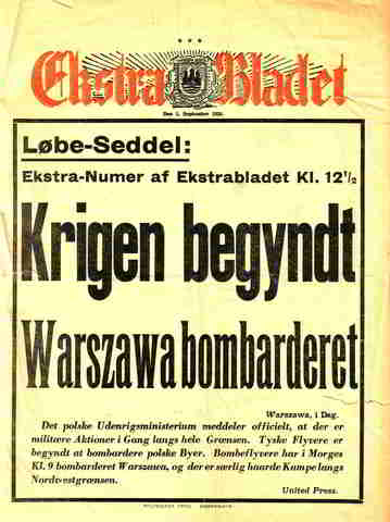 Der 2.Weltkrieg fängt an