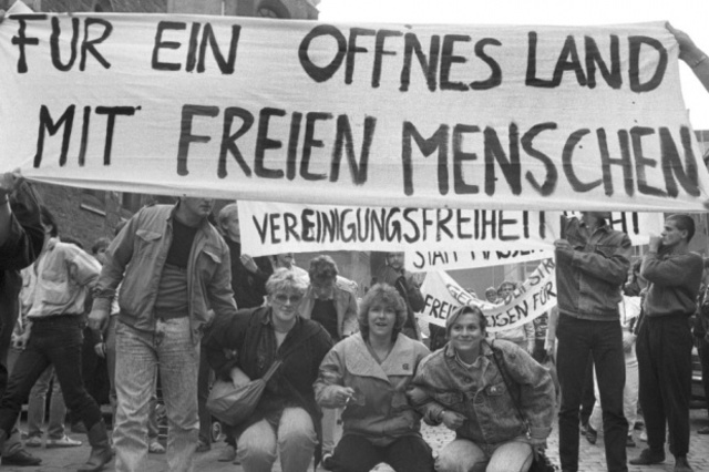 Montagsdemonstrationen in der DDR