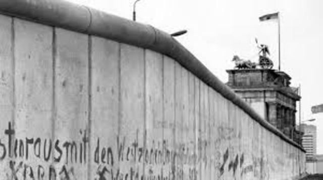Die Mauer wird gebaut