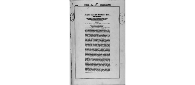 Unemployment Relief Act