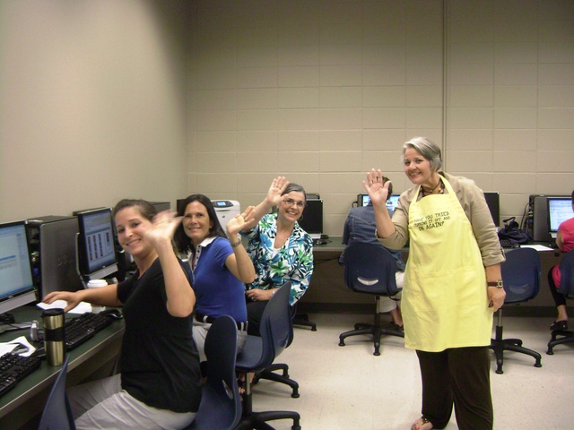 Before you leave with your new ideas for the year, don't forget to say goodbye to old and new friends.  Thanks for a great conference!