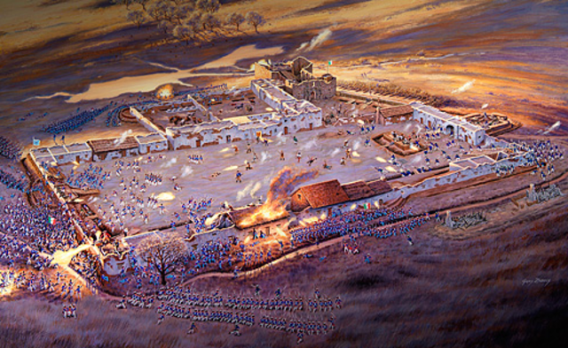 The Battle of the Alamo