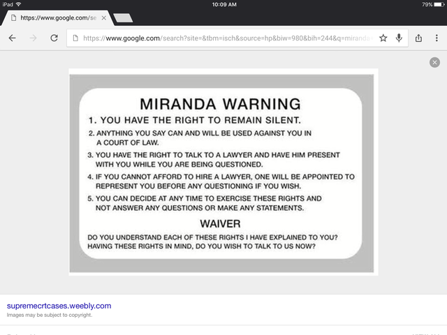 Miranda v. Arizona