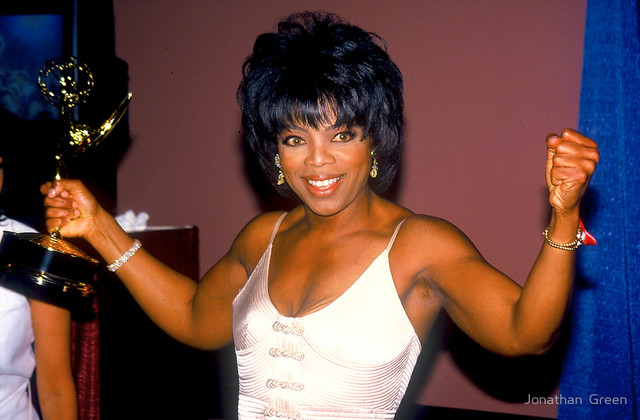 Oprah Recieves her 7th Emmy for the Oprah Show