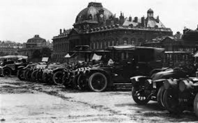 Start of the battle of Marne