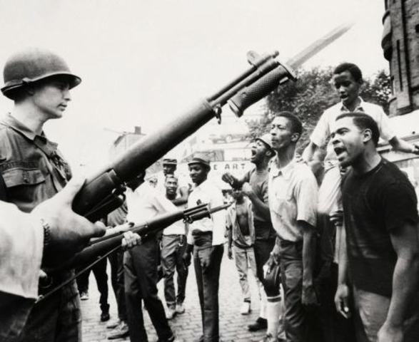 Standoff between Police and BPP