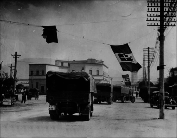 Mussolini invades Albania