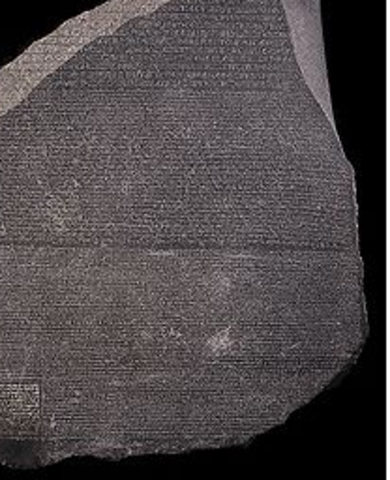 The Rosetta Stone was carved.