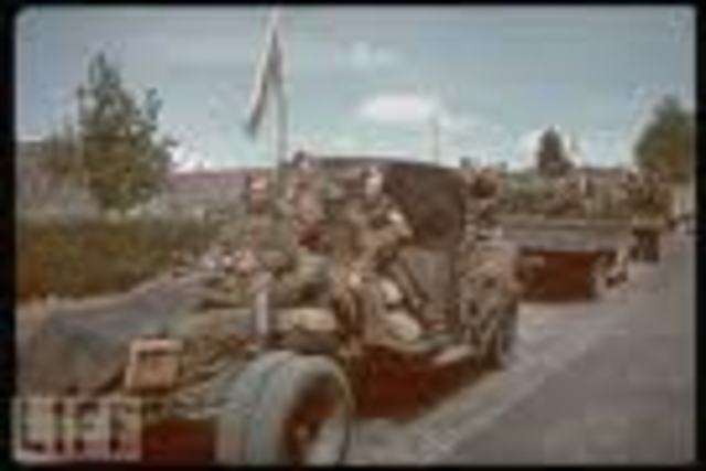 Belgium surrenders to the Germans