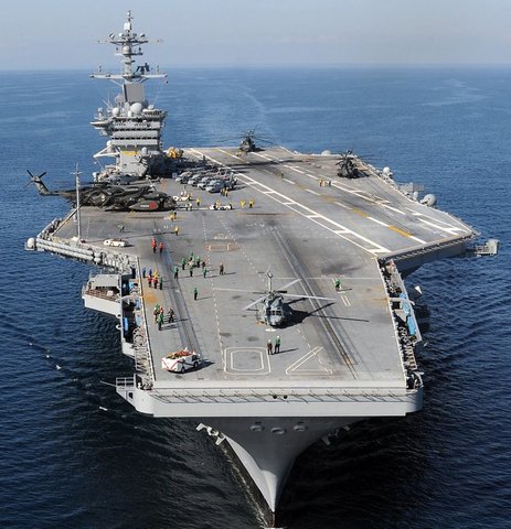 USS Carl Vinson Commissioned