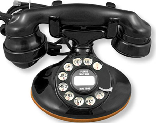 The electric phone is invented