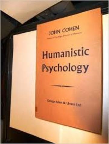En Inglaterra apareció el libro Humanistic Psychology de John cohen