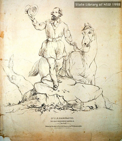 Gold is discovered - the Gold Rushes begin.