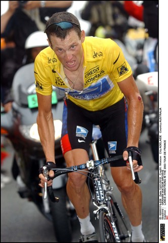 Lance Armstrong Wins Tour de France