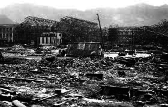 bomb dropped on nagasaki
