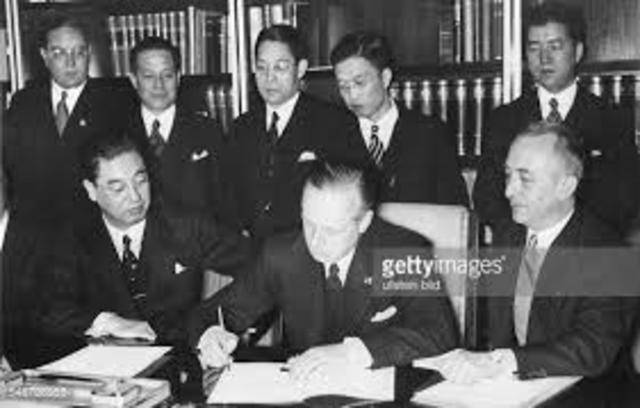 Signing of the Anti-Comintern Pact