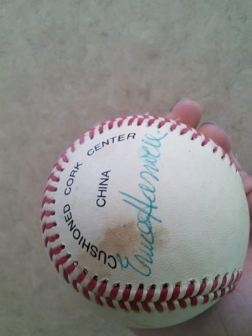 PSYCHOSOCIAL: I meet Ernie Harwell, "the voice of summer", at a Tigers' game