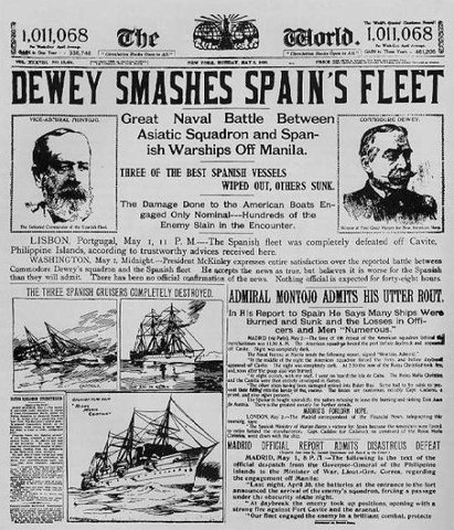 Dewey's May Day victory at Manilla