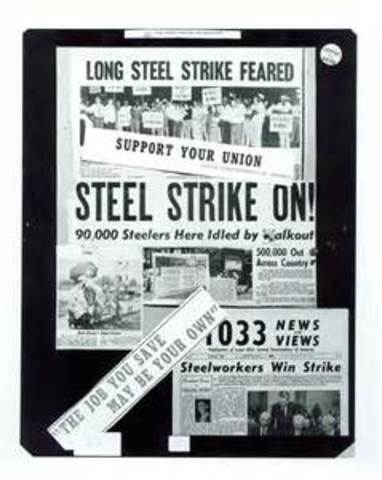 Steel Strike of !959