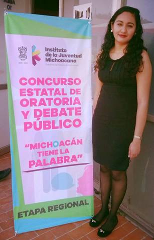 Segundo lugar en concurso regional de oratoria