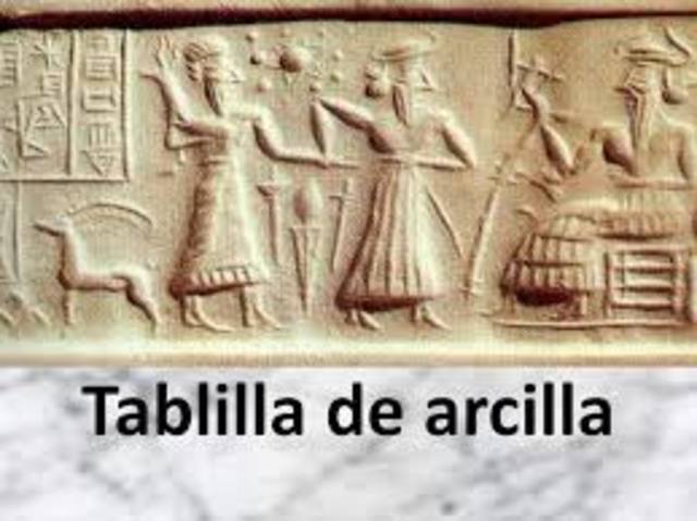 Tablillas de arcilla
