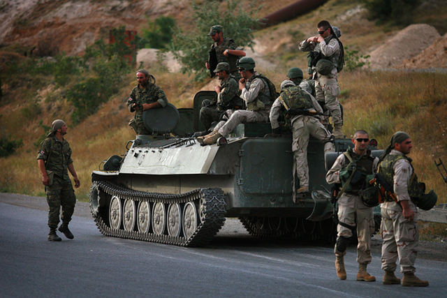 Russo-Georgian War Begins