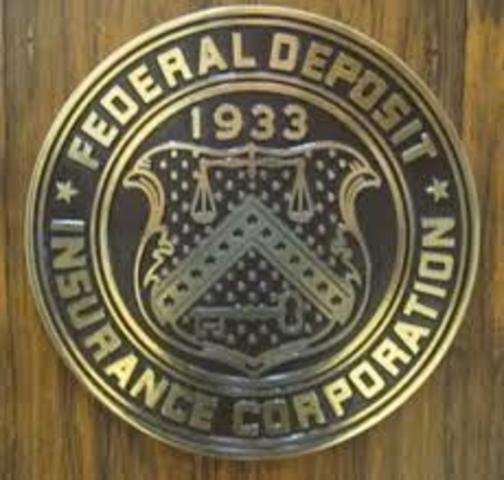 New Deal Policies- Federal Deposit Insurance Corporation