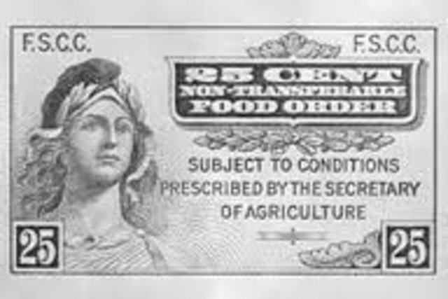 New Deal Policies-  Food Stamp Plan