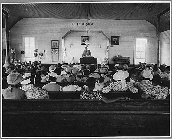 For black Americans in the Depression, churches remained the center of community life.