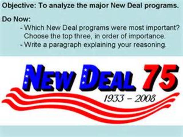 New Deal Programs 6.