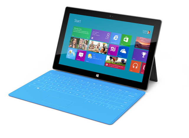 2012 год.Планшетный компьютер Microsoft Surface