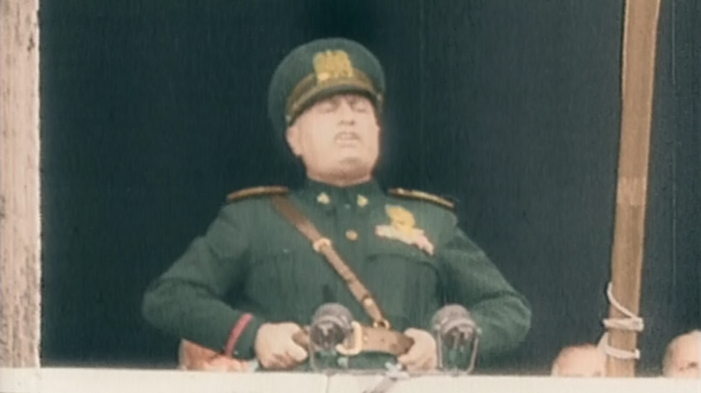 Mussolini declares war on Britain