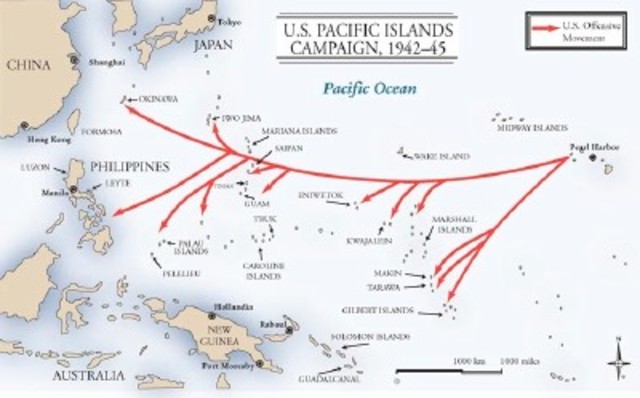 The U.S Island Hopped
