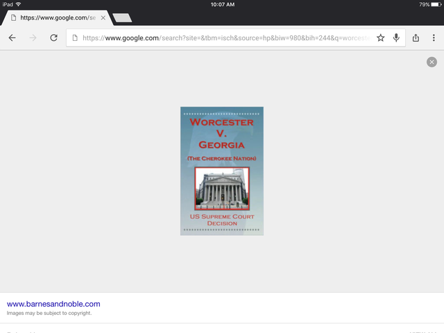 Worcester v. Georgia