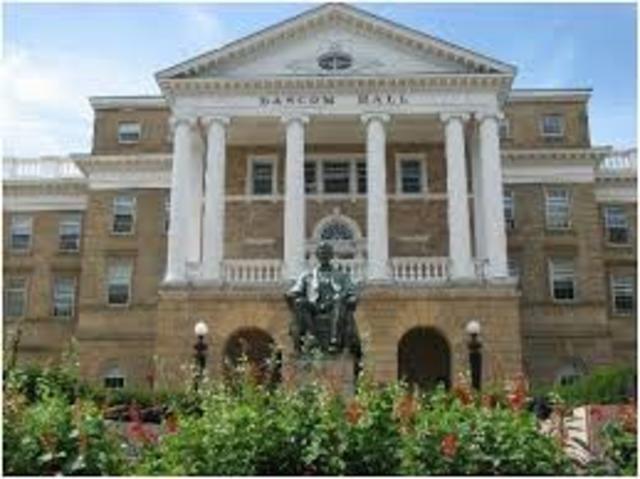 Universidad de Wisconsin emisora de programas educativos, al igual que la University of Minnesota