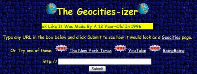 Se lanza GeoCities