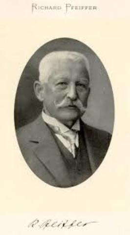 richard pfeiffer describe los componentes termolabiles y termoestables del suero que producen la lisis de bacterias tratadas con anticuerpos