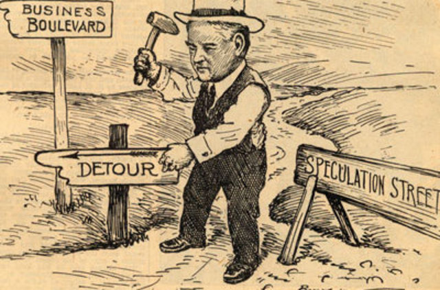 Herbert Hooverś policies on the depression
