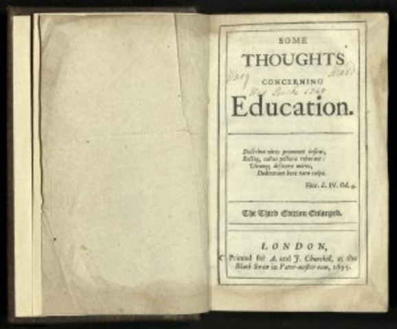 Thoughts Concerning Education by John Locke