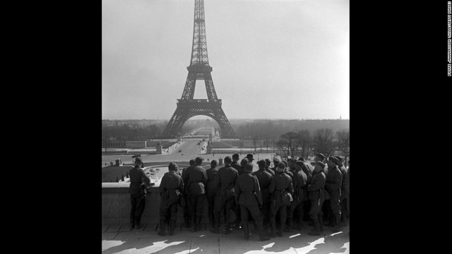 Germany invaded France and captured Paris