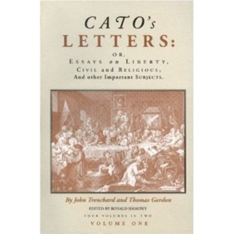First Publishing of Cato's Letters