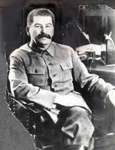 Stalin takes over russia