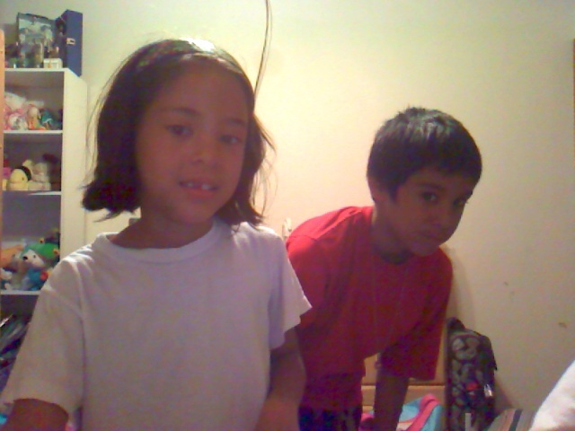 My Cuz Emily With Her Bro SebasTian