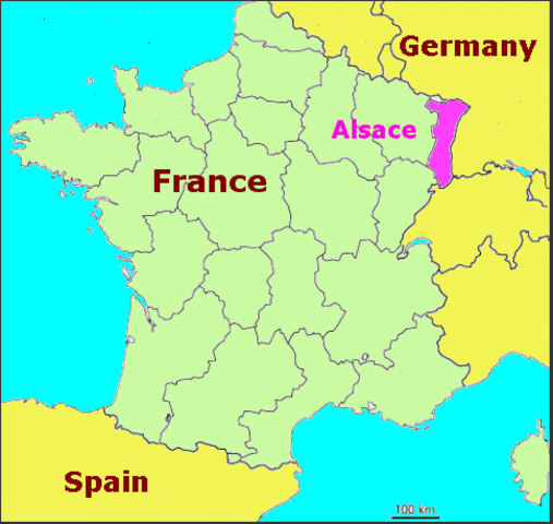 France loses Alsace & Loraine to Germany