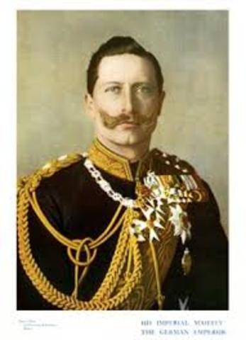 Kaiser Wilhelm II abdicates