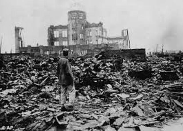 Atomic Bomb dropped on Hiroshima
