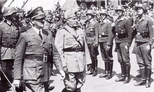 Mussolini invades Albania