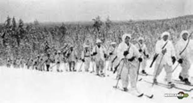 The Soviet Union attacks Finland